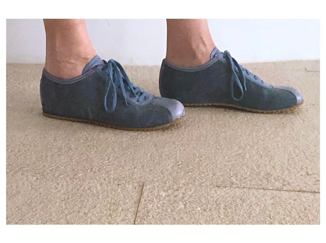 sneakers basket in jeans Elizabeth Stuart 38 Blu - vista 7