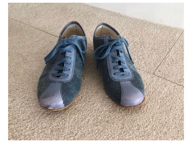 sneakers basket in jeans Elizabeth Stuart 38 Blu - vista 8