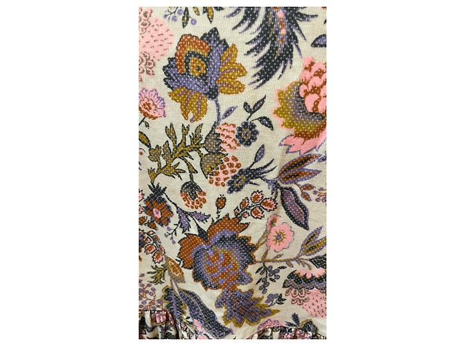 Falda See by Chloé de terciopelo con encaje algodón Multicolor - vista 7