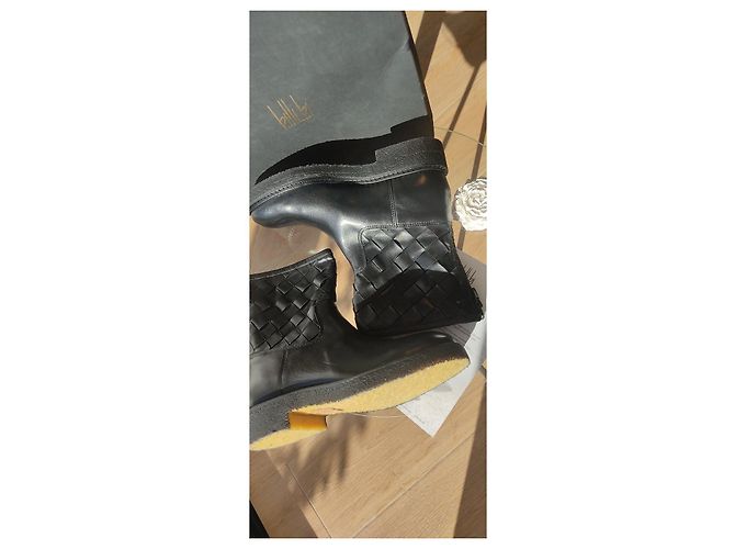 Autre Marque Stivaletti Billi Bi in pelle nera Nero - vista 4