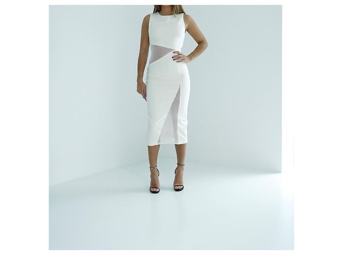 Autre Marque Desfile de moda Cushnie y Ochs Otoño 2015 Blanco - vista 2