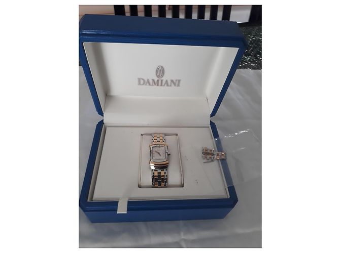 orologio donna DAMIANI "EGO LADY" oro, acciao e brillanti - vista 2