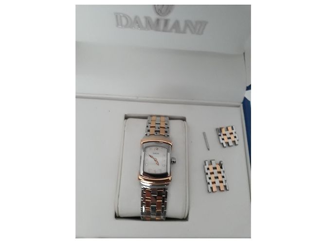 orologio donna DAMIANI "EGO LADY" oro, acciao e brillanti - vista 3