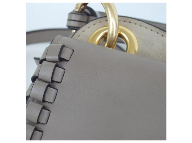 Borsa a mano See by Chloé Tilda in pelle grigia Grigio - vista 5