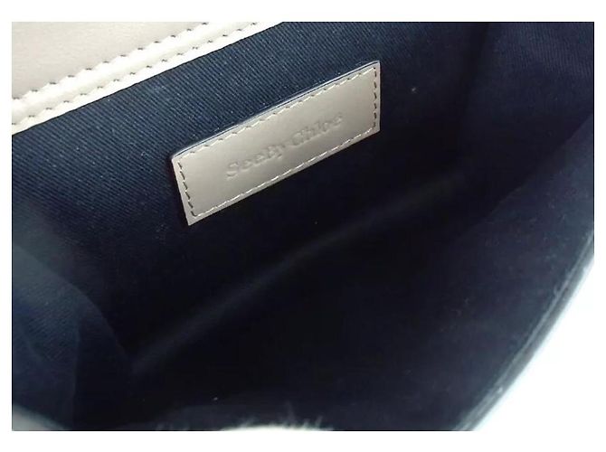 Borsa a mano See by Chloé Tilda in pelle grigia Grigio - vista 6