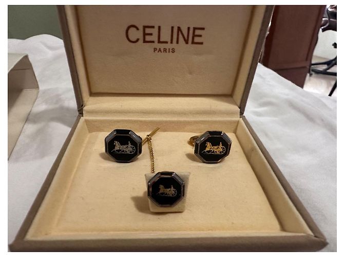 Céline Gemelos y pin de corbata Celine - vista 3