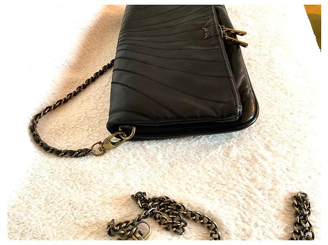 Borsa Zadig & Voltaire in pelle di agnello nera Nero - vista 7
