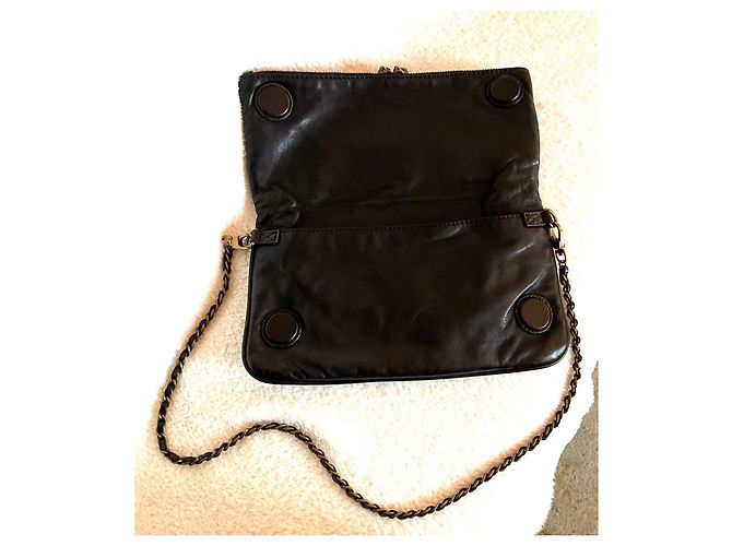 Borsa Zadig & Voltaire in pelle di agnello nera Nero - vista 8