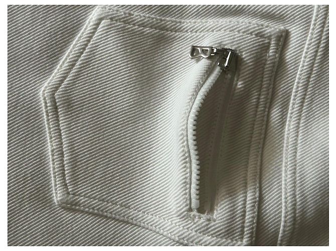 Bogner Weißer Schnürstoff - Ansicht 10