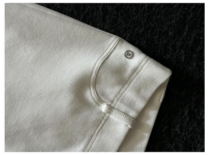 Bogner Weißer Schnürstoff - Ansicht 5
