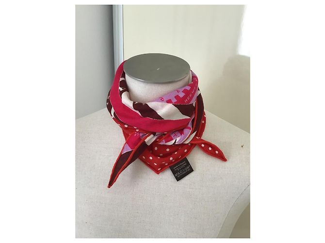 Hermès modelo de diamante pequeño Roja - view 14