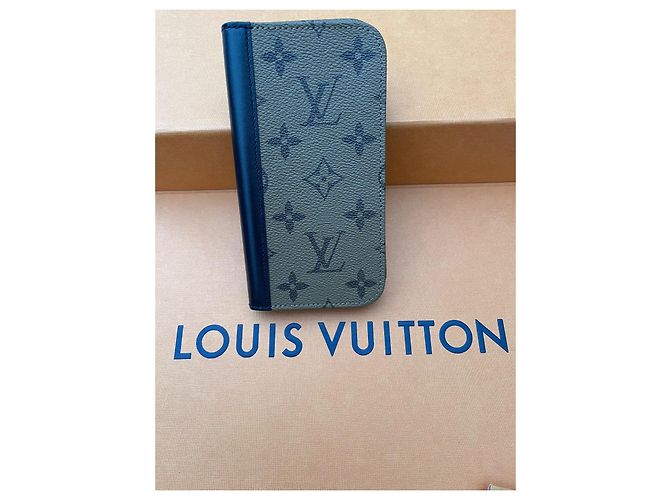 Funda Louis Vuitton iPhone marrón de tela Castaño - vista 2
