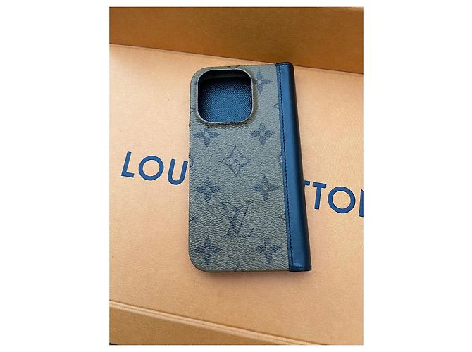 Funda Louis Vuitton iPhone marrón de tela Castaño - vista 4