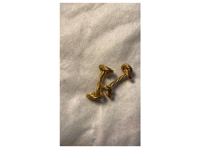 Hermès Gêmeos Hermes de ouro 375 Dourado - vista 6
