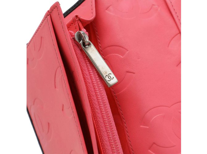 Cartera larga bi-fold Chanel Cambon Line Coco Mark Negro - vista 9