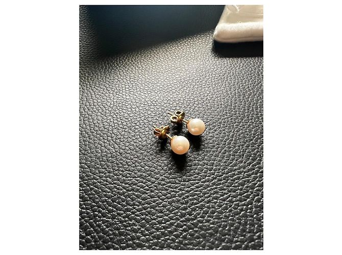 Orecchini Bottega Veneta placcati oro con perla d'acqua dolce Gold hardware - vista 2