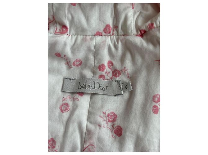 Baby Dior Mantel Rosa Cord 6 Monate Pink - Ansicht 2