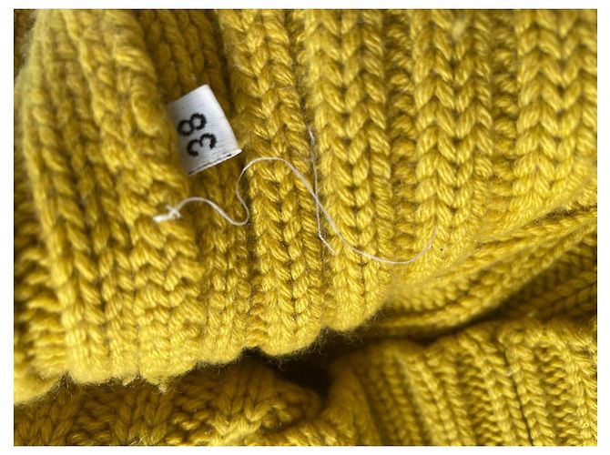 Suéter de cachemira Yves Saint Laurent amarillo - vista 4