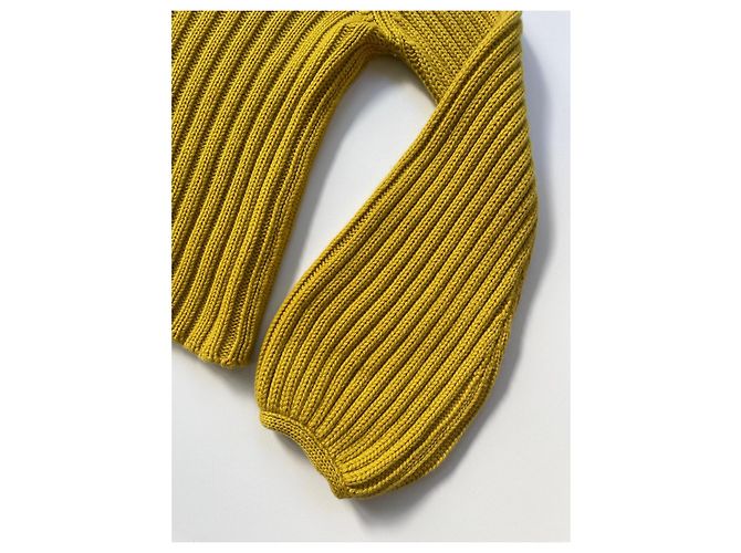 Suéter de cachemira Yves Saint Laurent amarillo - vista 6