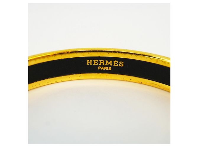Hermès Bracciale Tiger in Smalto PM Hermes Multicolore D'oro - vista 4
