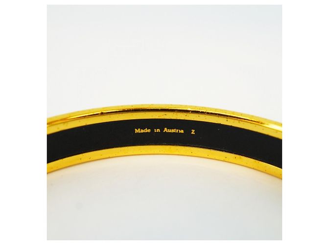 Hermès Bracciale Tiger in Smalto PM Hermes Multicolore D'oro - vista 5