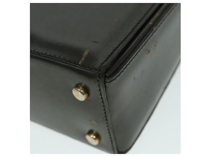 Céline Borsa a mano CELINE in pelle verde oro Auth 92104 D'oro - vista 14