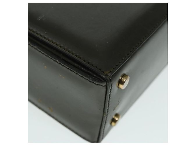 Céline Borsa a mano CELINE in pelle verde oro Auth 92104 D'oro - vista 15
