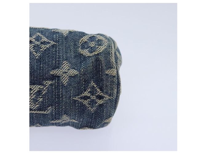LOUIS VUITTON Pouch Speedy en Denim Monogram Bleu M95082 LV Auth 88939 - vue 14