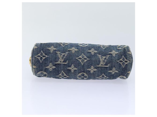 LOUIS VUITTON Pouch Speedy en Denim Monogram Bleu M95082 LV Auth 88939 - vue 6