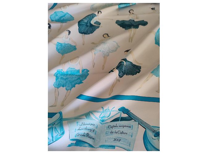 Edizione Speciale Hermès 2007 Lussemburgo "La Danza" Blu Crudo - vista 8