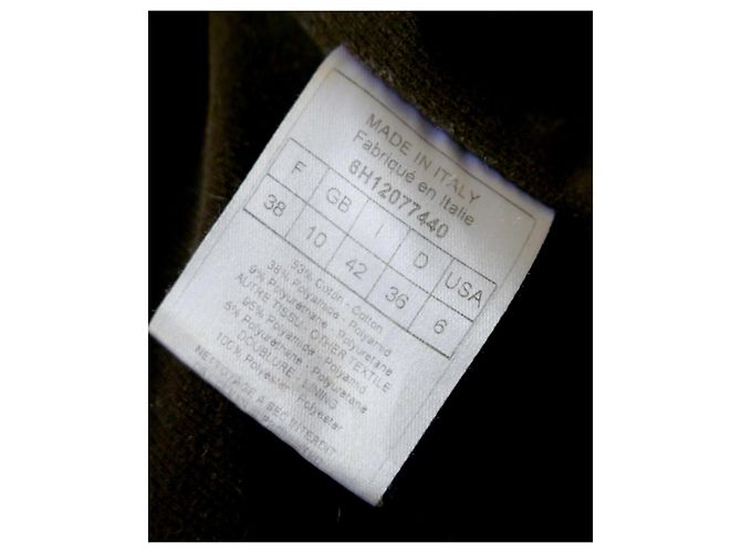 Dior x John Galliano Herbst 2006 Camouflage Pufferjacke Grün - Ansicht 12