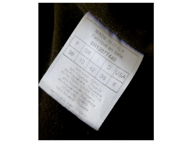 Dior x John Galliano Herbst 2006 Camouflage Pufferjacke Grün - Ansicht 23