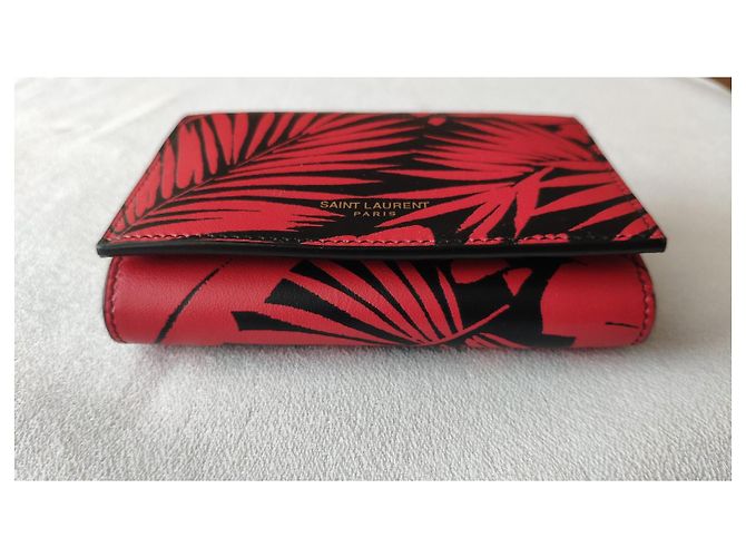 CARTERA DE CUERO SAINT LAURENT CON CORREA DE CADENA. Multicolor - vista 6