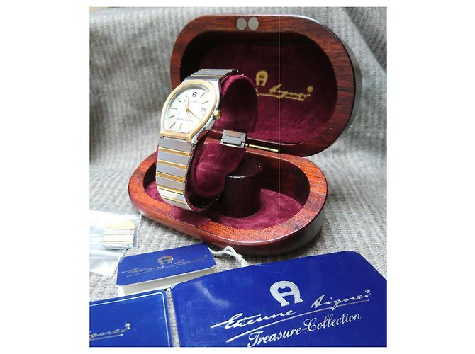 Etienne Aigner Quarz Uhr Ref 463 221 Silber Golden - Ansicht 2
