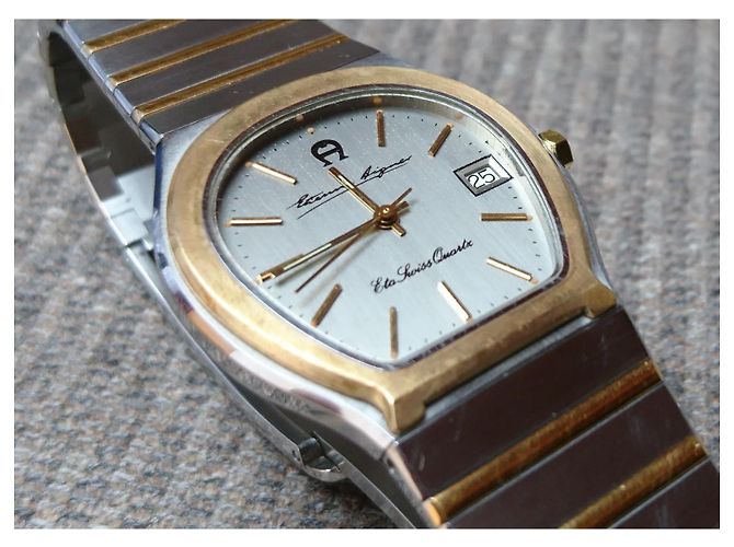 Etienne Aigner Quarz Uhr Ref 463 221 Silber Golden - Ansicht 4