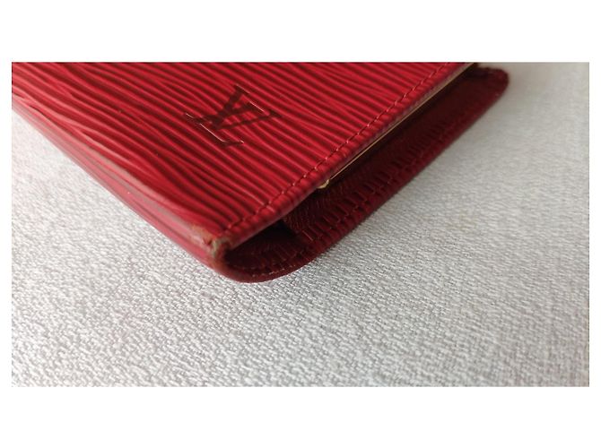 CARTERAS DE CUERO LOUIS VUITTON. Roja - vista 10