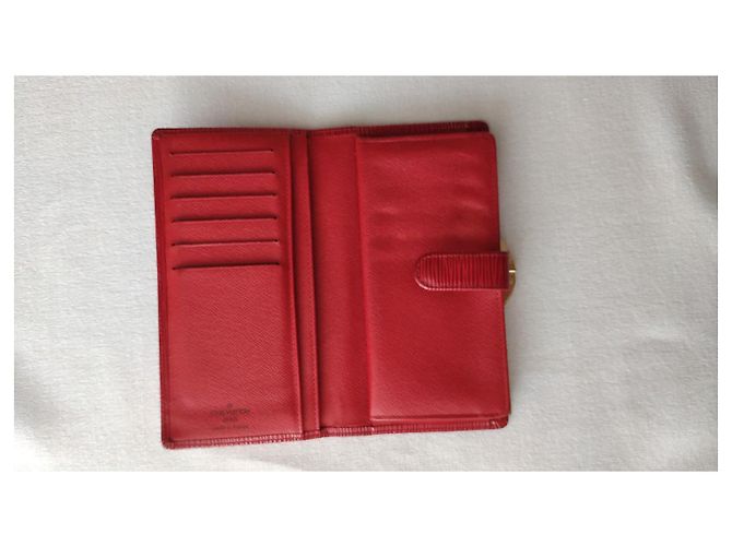 CARTERAS DE CUERO LOUIS VUITTON. Roja - vista 7