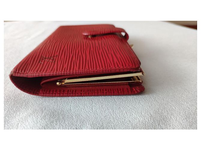 CARTERAS DE CUERO LOUIS VUITTON. Roja - vista 8