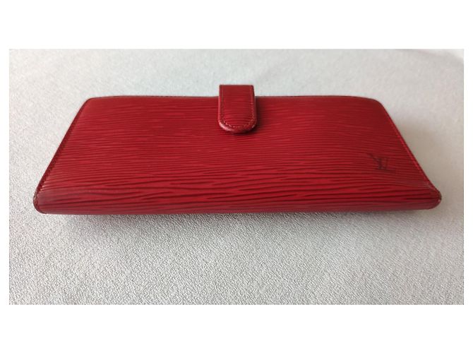 CARTERAS DE CUERO LOUIS VUITTON. Roja - vista 9