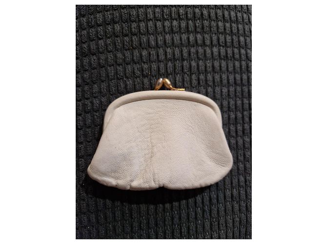 Borsa Hermès boutonnière Bianco Crema Bianco sporco Gold hardware - vista 20