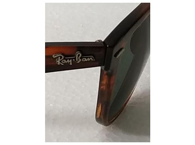 Gafas de sol Ray-Ban Wayfarer Marrón Carey Marrón oscuro - vista 3