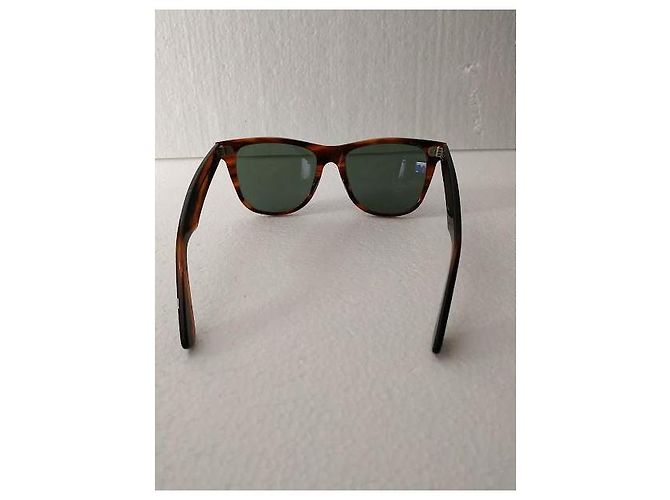 Gafas de sol Ray-Ban Wayfarer Marrón Carey Marrón oscuro - vista 4