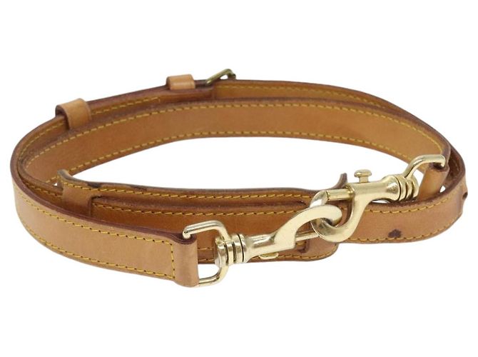 LOUIS VUITTON Cinghia Regolabile per Spalla Vintage 33,1""-40,2"" Beige Auth 92160 - vista 2