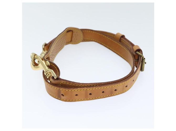 LOUIS VUITTON Cinghia Regolabile per Spalla Vintage 33,1""-40,2"" Beige Auth 92160 - vista 4