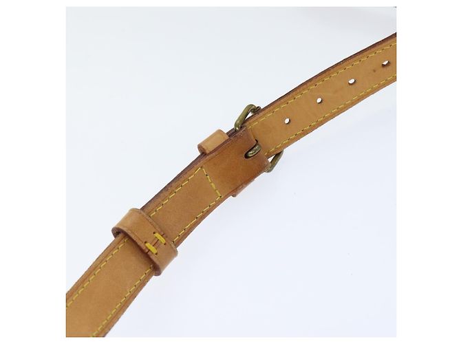 LOUIS VUITTON Cinghia Regolabile per Spalla Vintage 33,1""-40,2"" Beige Auth 92160 - vista 6
