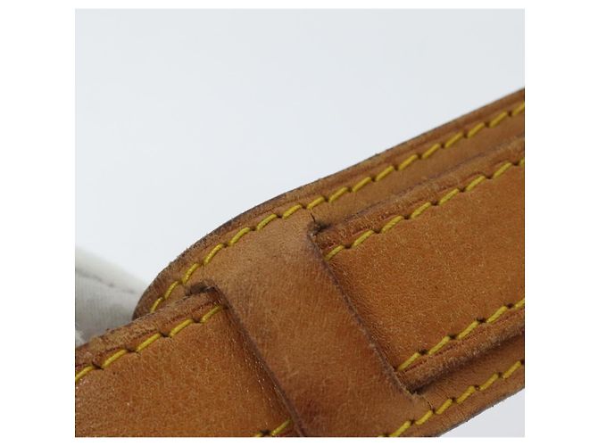 LOUIS VUITTON Cinghia Regolabile per Spalla Vintage 33,1""-40,2"" Beige Auth 92160 - vista 8