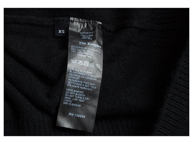 The Kooples, schwarzes Schnüroberteil - Ansicht 6