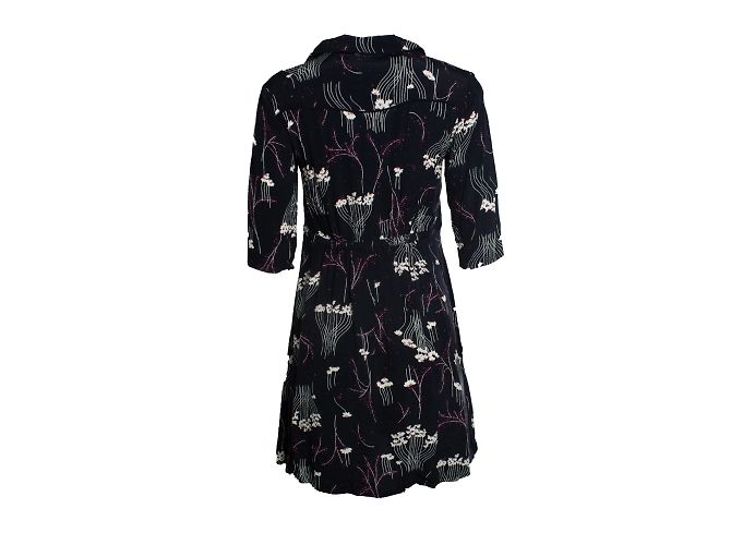 Vestido Kyle de estampado floral Ba&sh Negro - vista 3