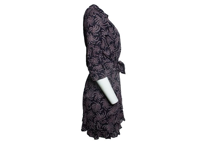 Ba&sh, Blumendruckkleid Corazon Lila - Ansicht 4