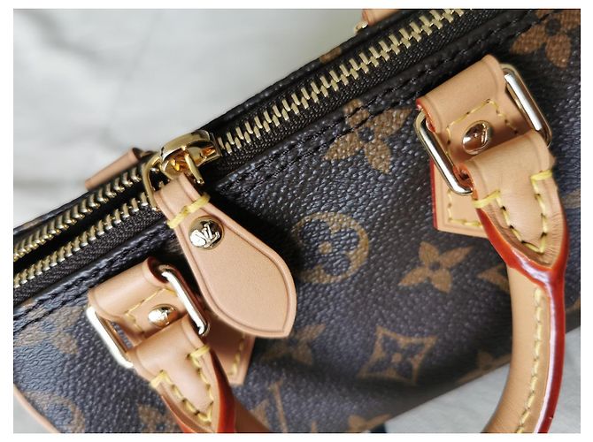 nuovo Speedy Nano di Louis Vuitton Marrone - vista 11